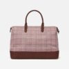Joules Fulbrook Holdall Pink Tweed Bag 1