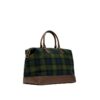 Joules Fulbrook Holdal Tweed Bag -Navy Green Check 1