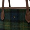 Joules Fulbrook Tote Tweed - Navy Green Check 3