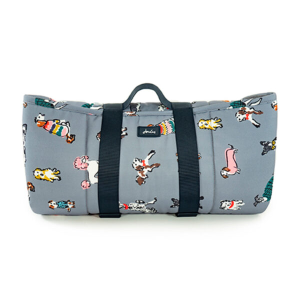 Joules Rainbow Dogs Travel Mat folded