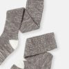 Joules Trussel Sock Knitted Sock Charcoal Grey 2
