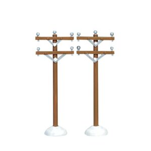 Lemax Telephone Poles -Set of 2
