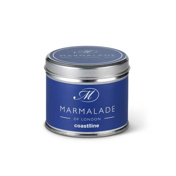 Marmalade Coastline Tin Candle