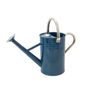 Midnight Blue Metal Watering Can