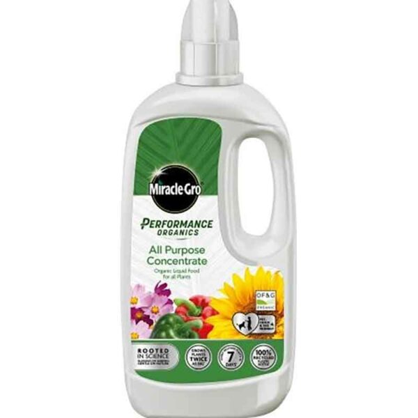 Miracle-Gro Performance Organics All Purpose Concentrated Liquid Plant Food 1 litre