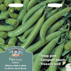 Mr Fothergill's Pea (Snap) Delikett Seeds