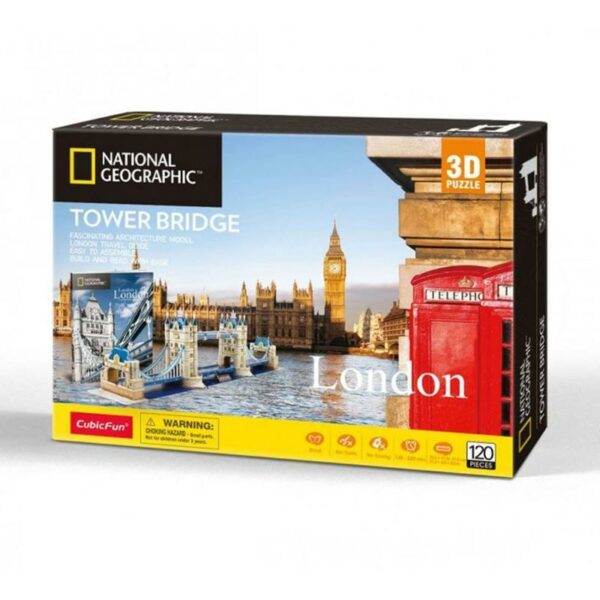 National Geographic London Tower Bridge 3D Puzzle Box