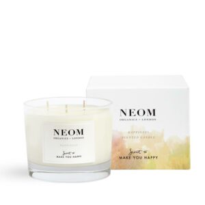 Neom Happiness Scented Candle -Scent to Make You Happy 3 wick
