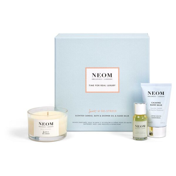 Neom Organics London - Time For Real Luxury - Scent to De-Stress Gift Set 1