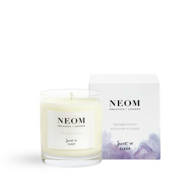 Neom Tranquillity Scented Candle -Scent to Sleep 1 wick