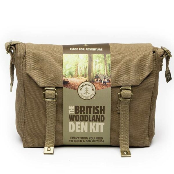 British Woodland Den Kit packaging