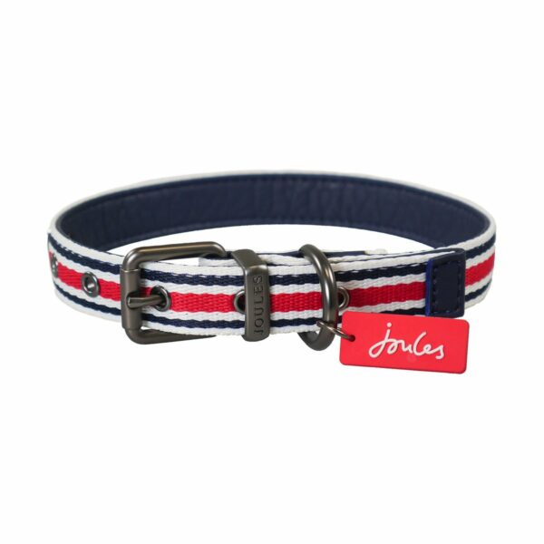 Joules Striped Dog Collar