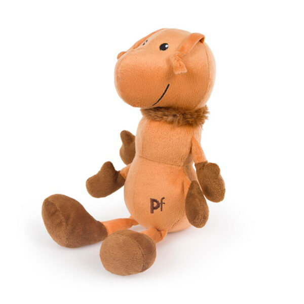 Petface Antwon Ant Plush Dog Toy side view