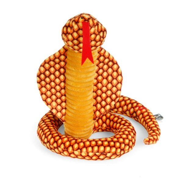 Petface Coby Cobra Plush Dog Toy front view