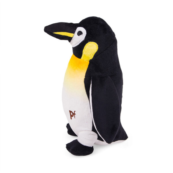 Petface Panuk Penguin Plush Dog Toy side view