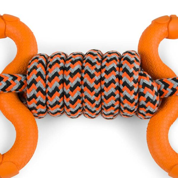 Petface Seriously Strong Dog Chew Toy close up rope