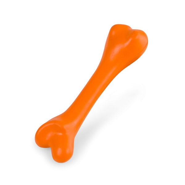 Petface Seriously Strong Solid Rubber Bone diagonal right