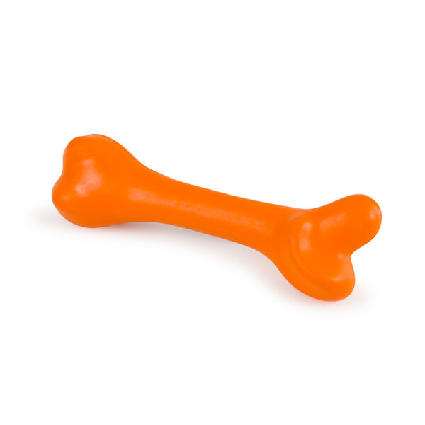 Petface Seriously Strong Solid Rubber Bone side angle