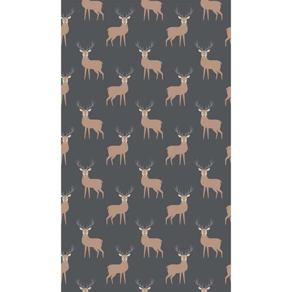 Powder Multiway Band-Stag Charcoal Print