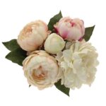 Cream & Pink Peony Bouquet