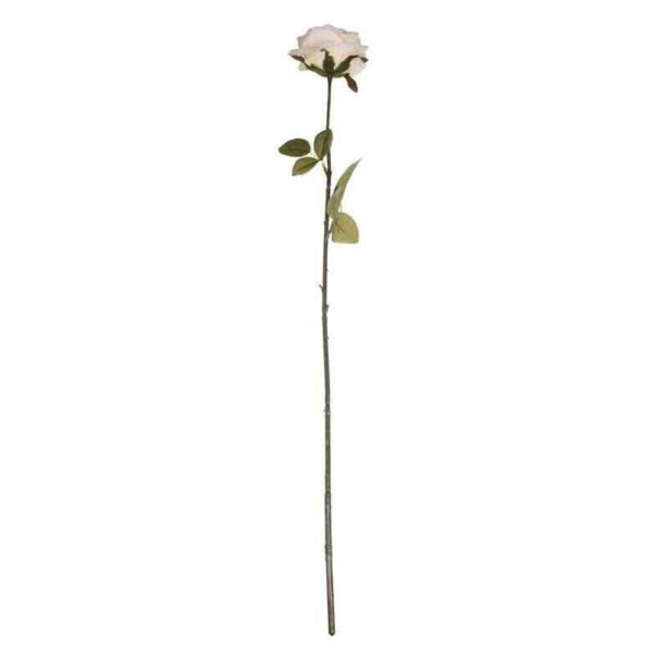 Cream Vintage Rose Stem (75cm)