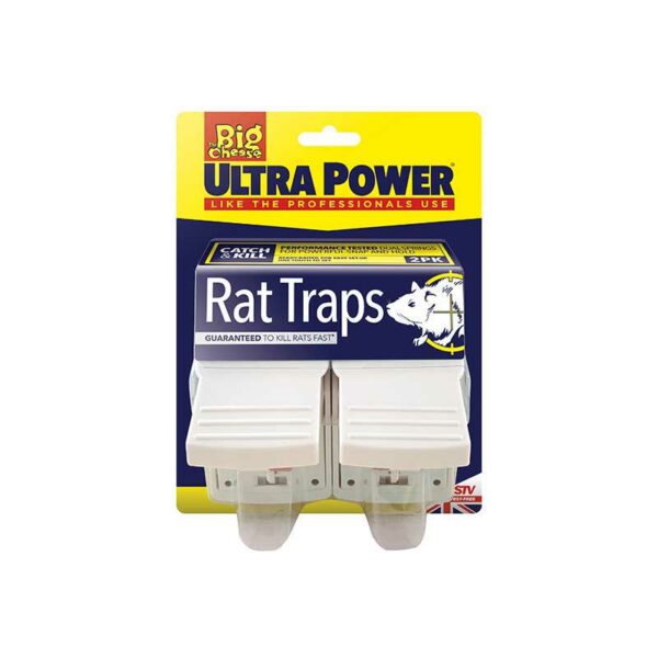 The Big Cheese Ultra Power Rat Traps (Pack of Two)