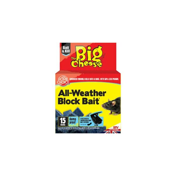 The Big Cheese All-Weather Block Bait² (Pack of 15)
