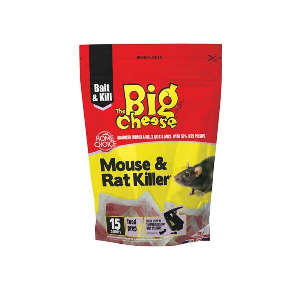 The Big Cheese Mouse & Rat Killer² (Pack of 15)