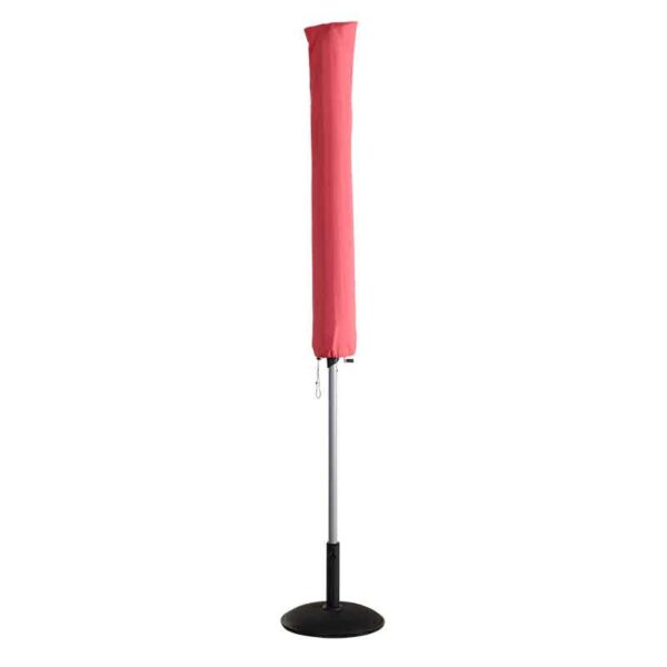 Shanghai Red Coral Parasol with Cover