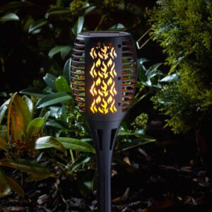 Smart Solar Compact Flaming Torch Light Lifestyle 2