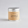 St Eval Cucumber & Black Pepper Tin Candle 800px