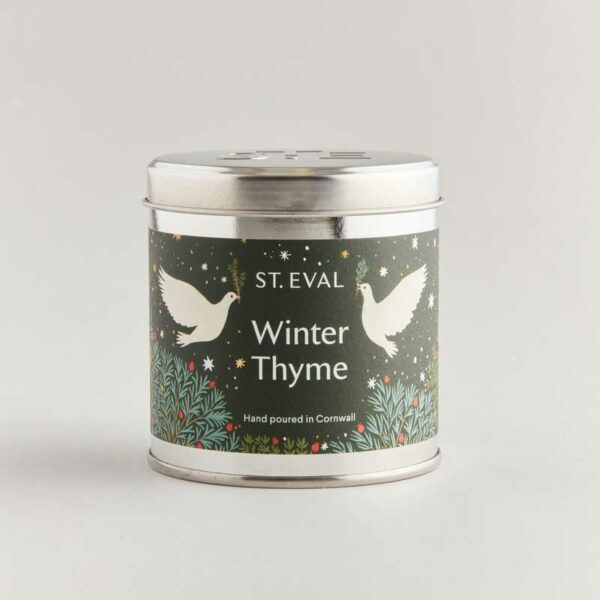 St-Eval-Winter-Thyme-Christmas-Scented-Tin-Candle