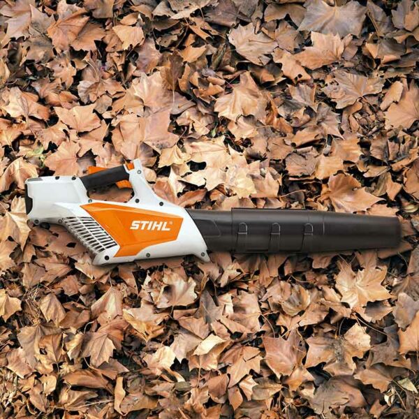 Stihl BGA 57 Cordless Leaf Blower in garden
