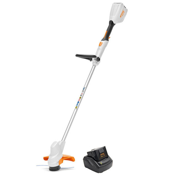 Stihl FSA 56 Cordless Grass Trimmer with AK 10 battery in AL 101 charger
