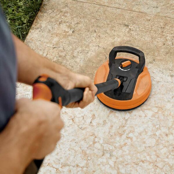 Stihl RA 90 Surface Cleaner cleans patios