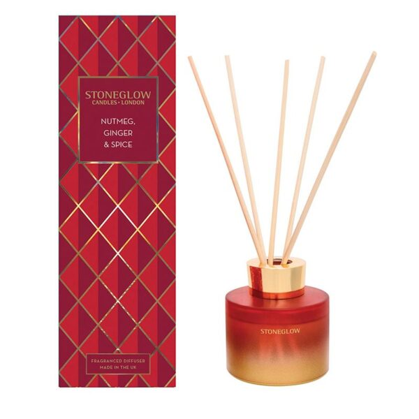 Stoneglow Nutmeg, Ginger & Spice Reed Diffuser (120ml)