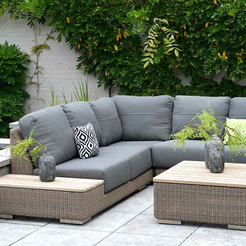 4so Kingston Corner Lounge Set With, Four Seasons Outdoor Furniture