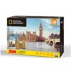 University Games National Geographical London Big Ben 3D Puzzle Box