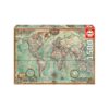 University Games educa borras world map 1500 piece jigsaw puzzle Box