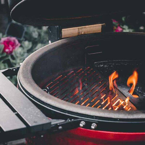 Use Kamado Joe Big Block XL Lump Charcoal for fiery flames to grill to perfection
