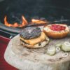 Use Kamado Joe Big Block XL Lump Charcoal to grill juicy burgers