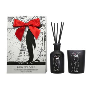 Wax Lyrical Fragranced Candle & Diffuser Set - Baby It's Cold