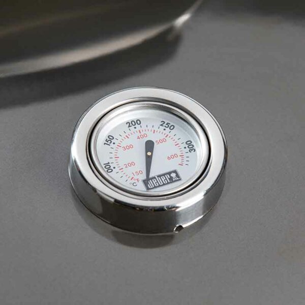 Weber Master-Touch GBS C-5750 Charcoal Grill Smoke Grey Barbecue lid thermometer