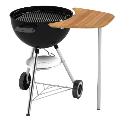 Weber Bamboo Side Table for Kettle Barbecues