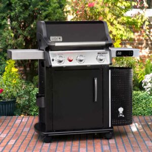 Weber Spirit EPX-325S GBS Smart Barbecue in garden