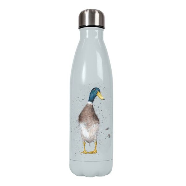 Wrendale Designs Water Bottle - Duck (500ml) 2