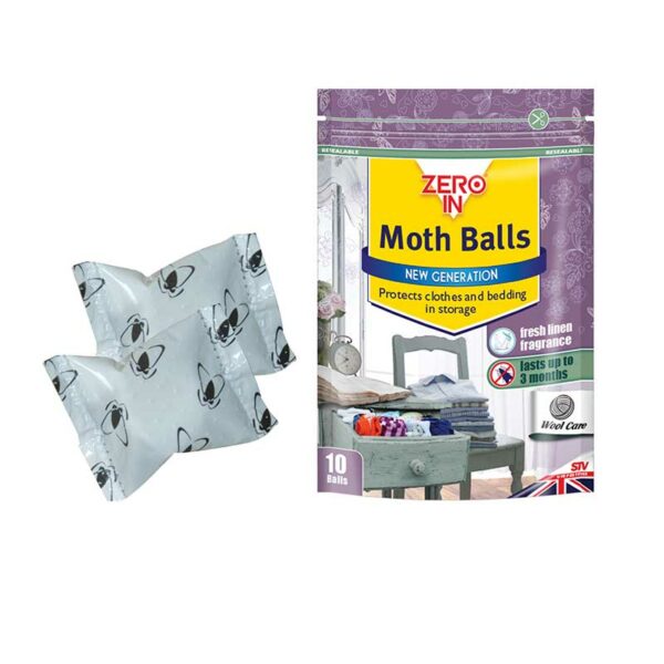 Zero In Moth Balls (Pack of 10)