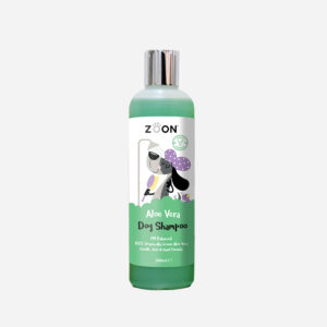 Zoon Aloe Vera Dog Shampoo 300ml packaging shot