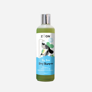 Zoon Tea Tree Dog Shampoo 300ml packaging shot