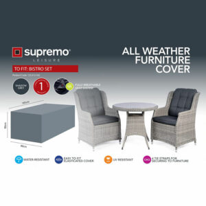 All Weather Furniture Cover for Supremo Leisure Bistro Set